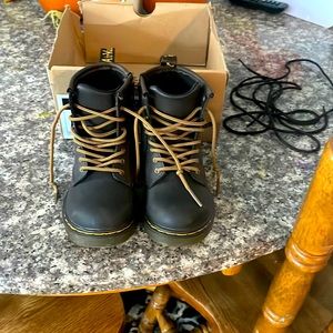 Boys Dr. Martin boot.